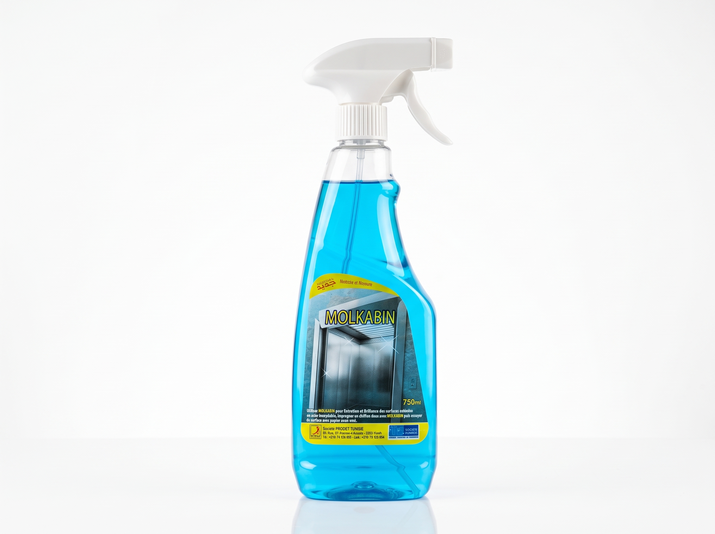 MOLKABIN BRILLANT INOX PULV 500ML