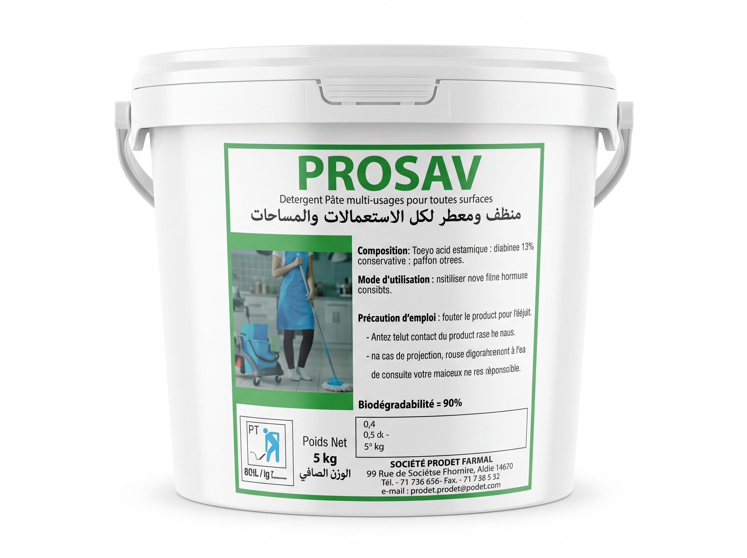 PROSAV SEAU 05 L