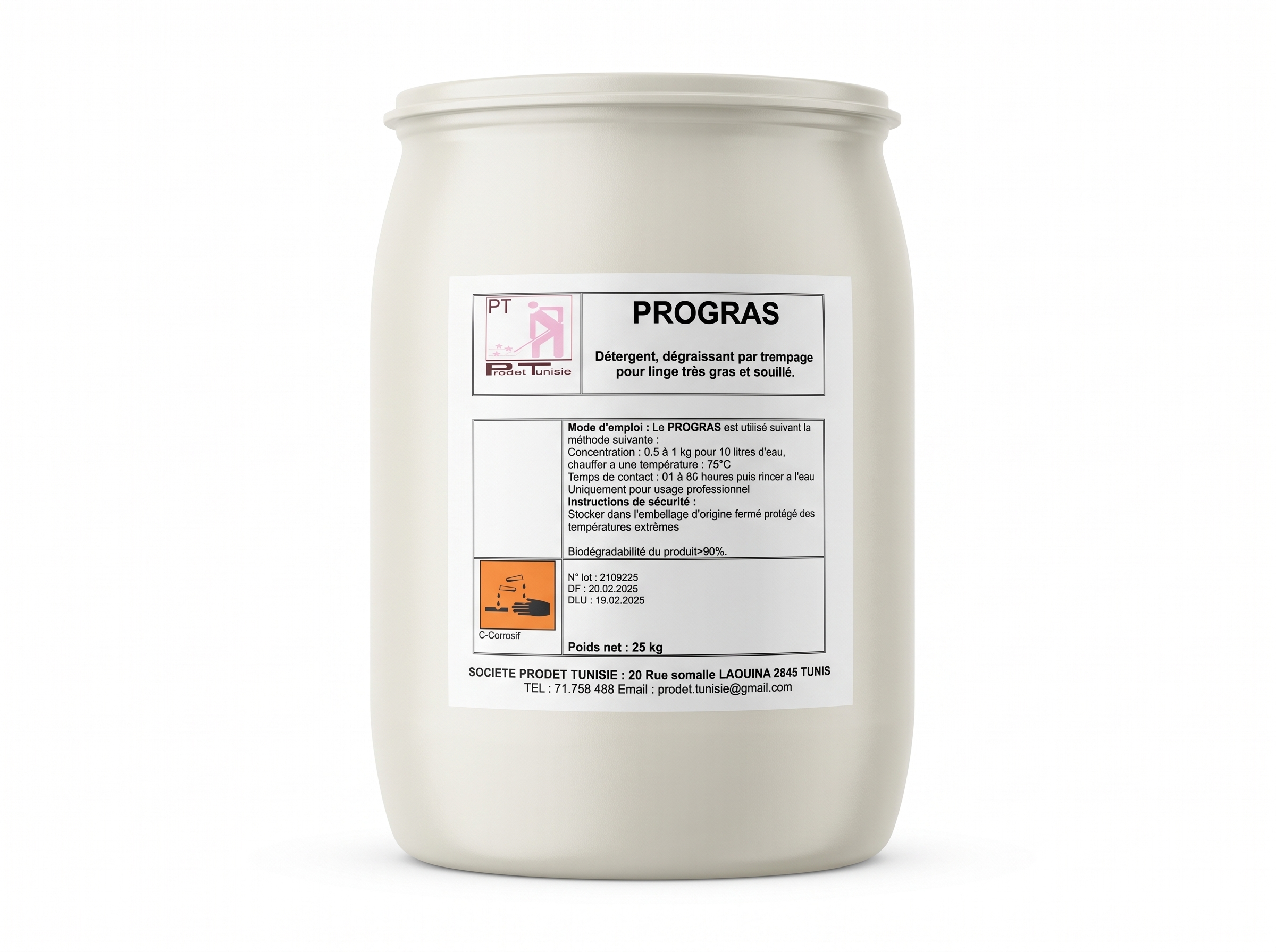 PROGRAS SAC 25KG