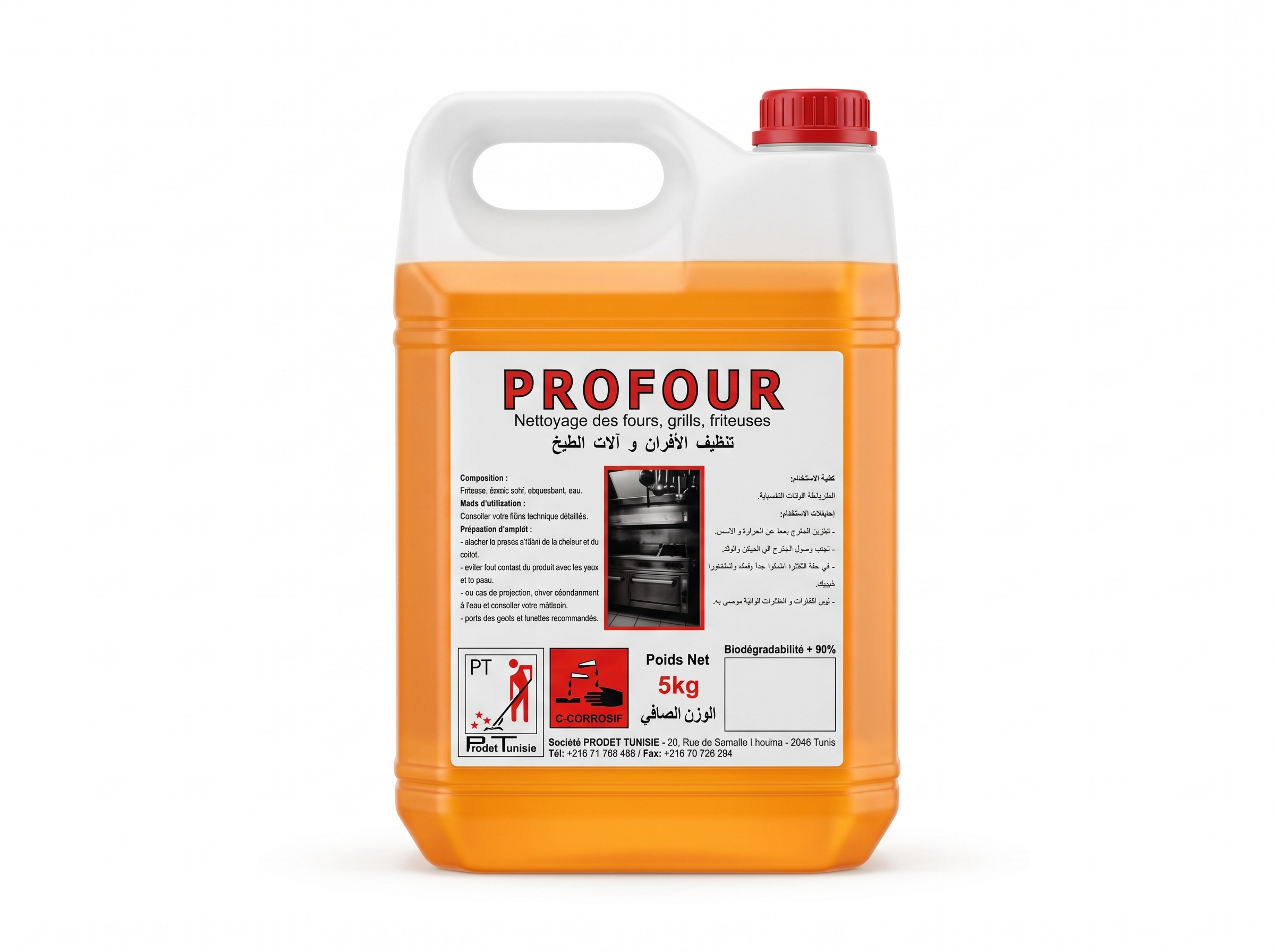 PROFOUR DEGRAISSANT FOUR 5KG